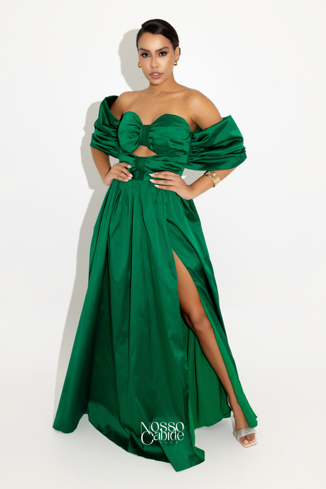 Vestido Vera Verde Esmeralda